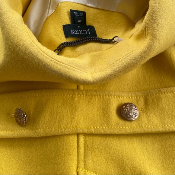 J. Crew Yellow Peacoat - Picture 9 of 9